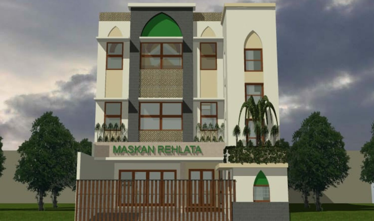 Ilustrasi Maskan Rehlata