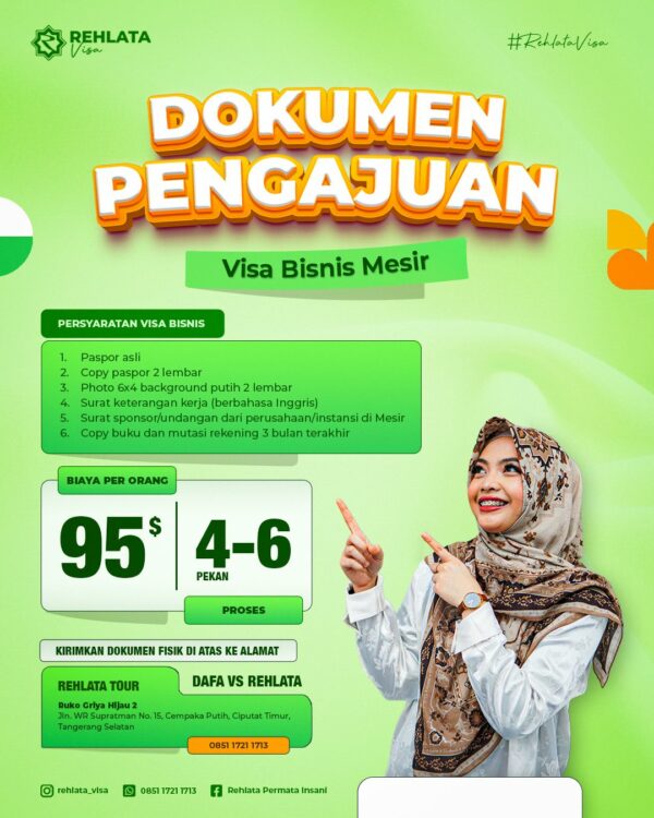 Jasa Pengurusan Visa Bisnis Mesir